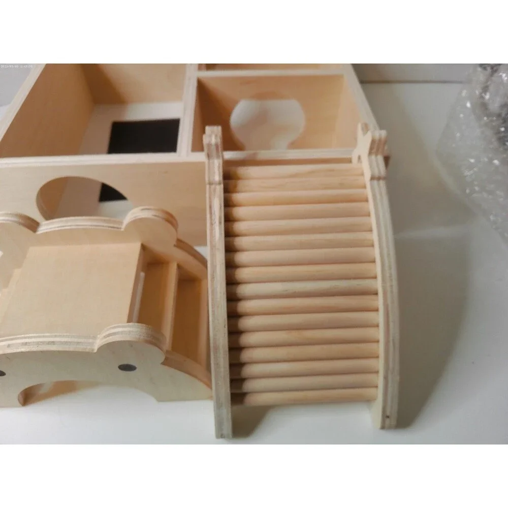 Wooden Hamster Playground